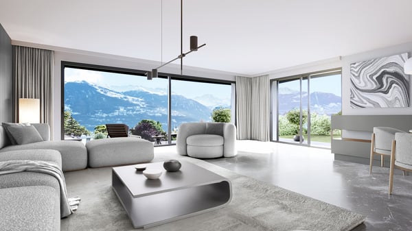 A VENDRE APPARTEMENT 1.5 PCES DE STANDING A SAVIESE 2