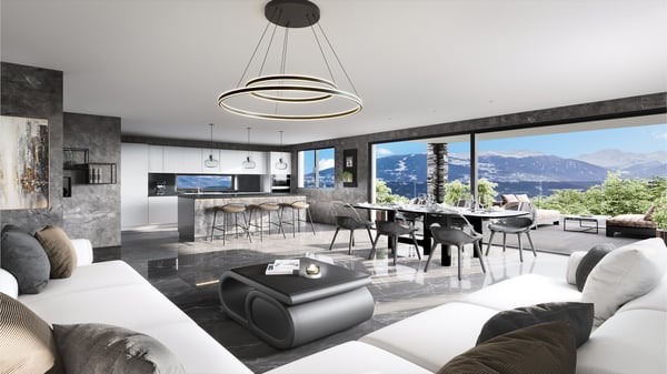 A VENDRE APPARTEMENT 1.5 PCES DE STANDING A SAVIESE 1