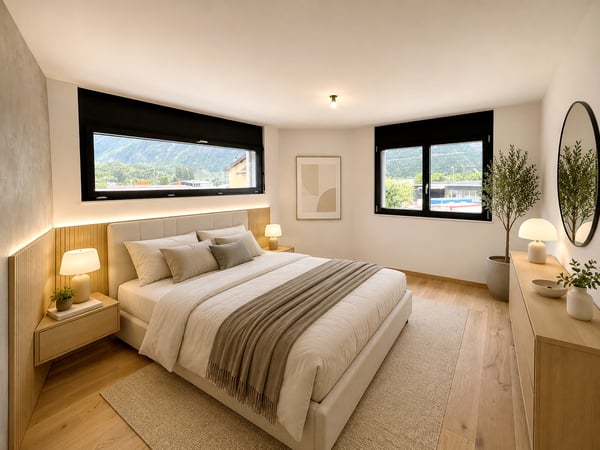 A LOUER SUPERBE ATTIQUE 4.5 PCES A SIERRE 4