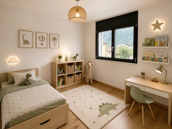 A LOUER SUPERBE ATTIQUE 4.5 PCES A SIERRE 5
