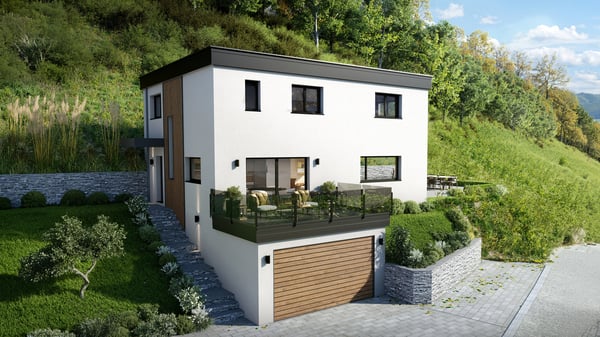 A VENDRE CONTEMPORAINE VILLA 5.5 PCES A RECHY 1