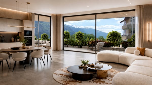 MAGNIFIQUE APPARTEMENT 3.5 PCES A SALQUENEN 1