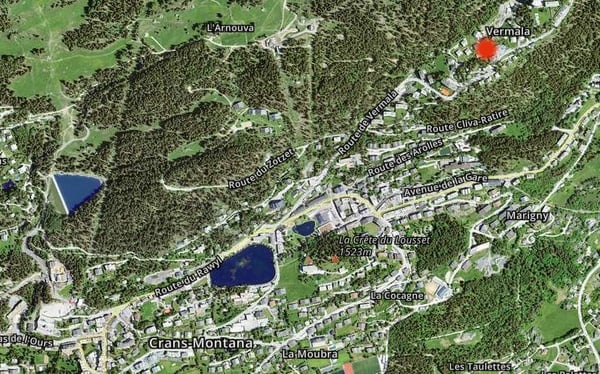 A LOUER STUDIO MEUBLE A CRANS-MONTANA 6