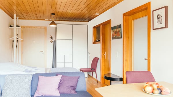 A LOUER STUDIO MEUBLE A CRANS-MONTANA 3
