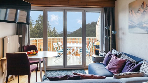 A LOUER STUDIO MEUBLE A CRANS-MONTANA 2