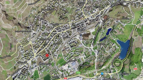 A LOUER JOLI APPARTEMENT 3.5 PCES A SIERRE 10