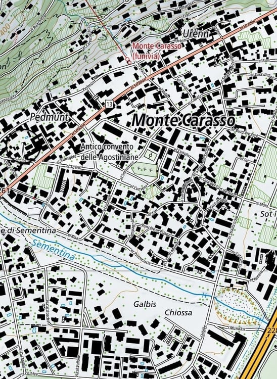 Terreno edificabile in posizione tranquilla a Monte Carasso  Rif.: 0395 3
