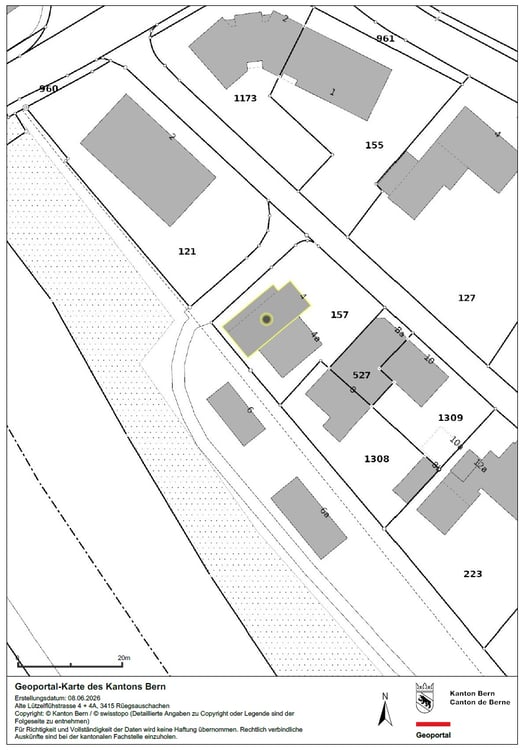Wohn- und Geschäftshaus (Bistro im Parterre) Rüegsauschachen 4