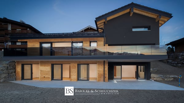 Chalet neuf en résidence principale avec situation exceptionnelle 11