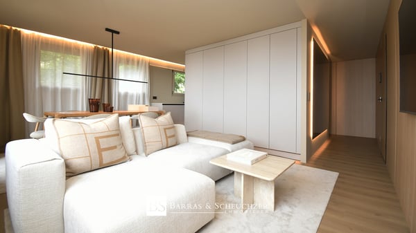 Luxueux 1.5 pièces entièrement rénové et meublé 2