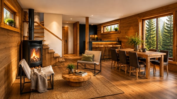 Superbe Chalet sur plan dans un écrin de verdure 1