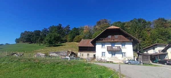 À 7 minutes de Fribourg, St-Ours ferme à rénover à vendre 1