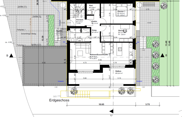 3.5 Zimmer Dachwohnung mit Loggia See/Bergsicht 13