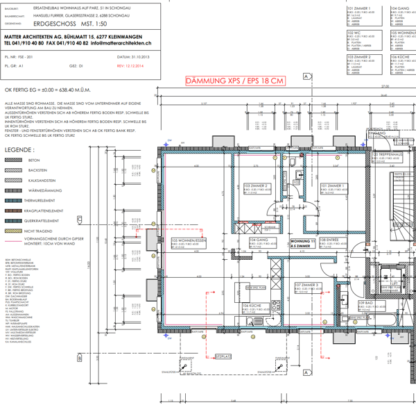 Neu nach Vereinbarung Gartenwohnung 4.5 Zimmer EG mit Gartensitzplatz und Rasen 15