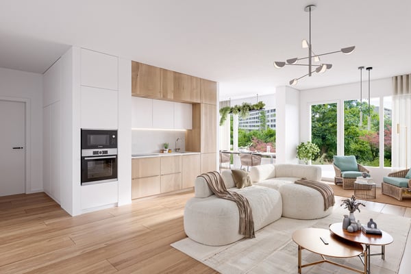 Appartement de 1.5 pièces  vente sur plan 2