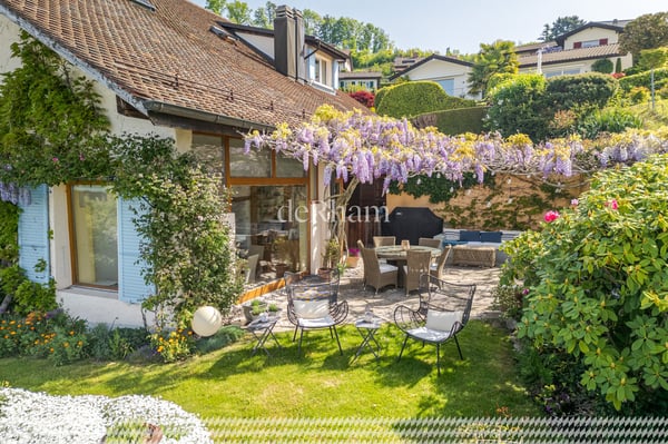 Maison vigneronne de charme Au coeur des vignes Vue sur le Léman 3