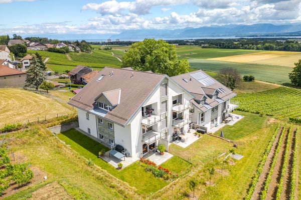 Spacieux duplex de 4,5 pièces Au coeur des vignes, vue Lac et Alpes 1