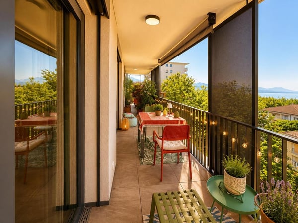 Bel appartement de 4.5 pièces Grand balcon avec vue Lac 7