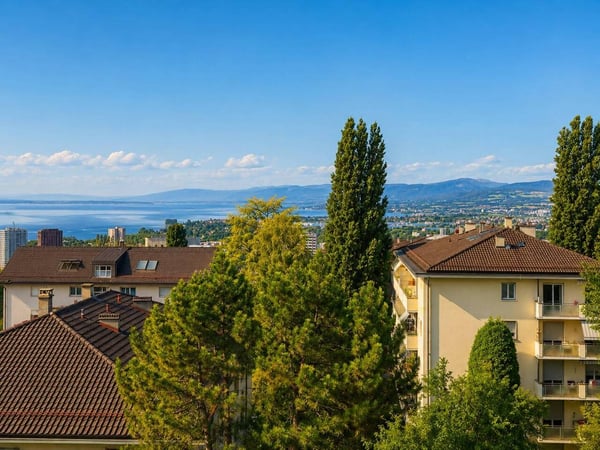Bel appartement de 4.5 pièces Grand balcon avec vue Lac 9