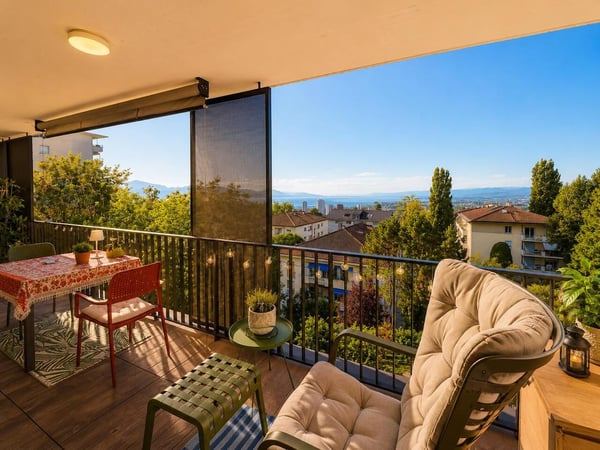 Bel appartement de 4.5 pièces Grand balcon avec vue Lac 6