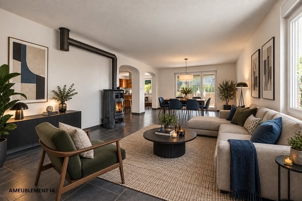 Duplex de 6.5 pièces Balcon, terrasse et jardin 1