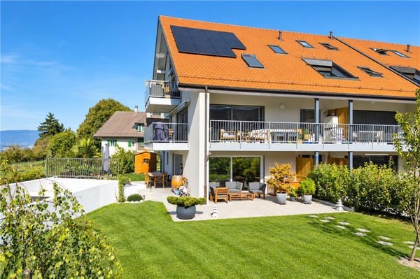 Bel appartement de 3.5 pièces Deux terrasses et jardin 1