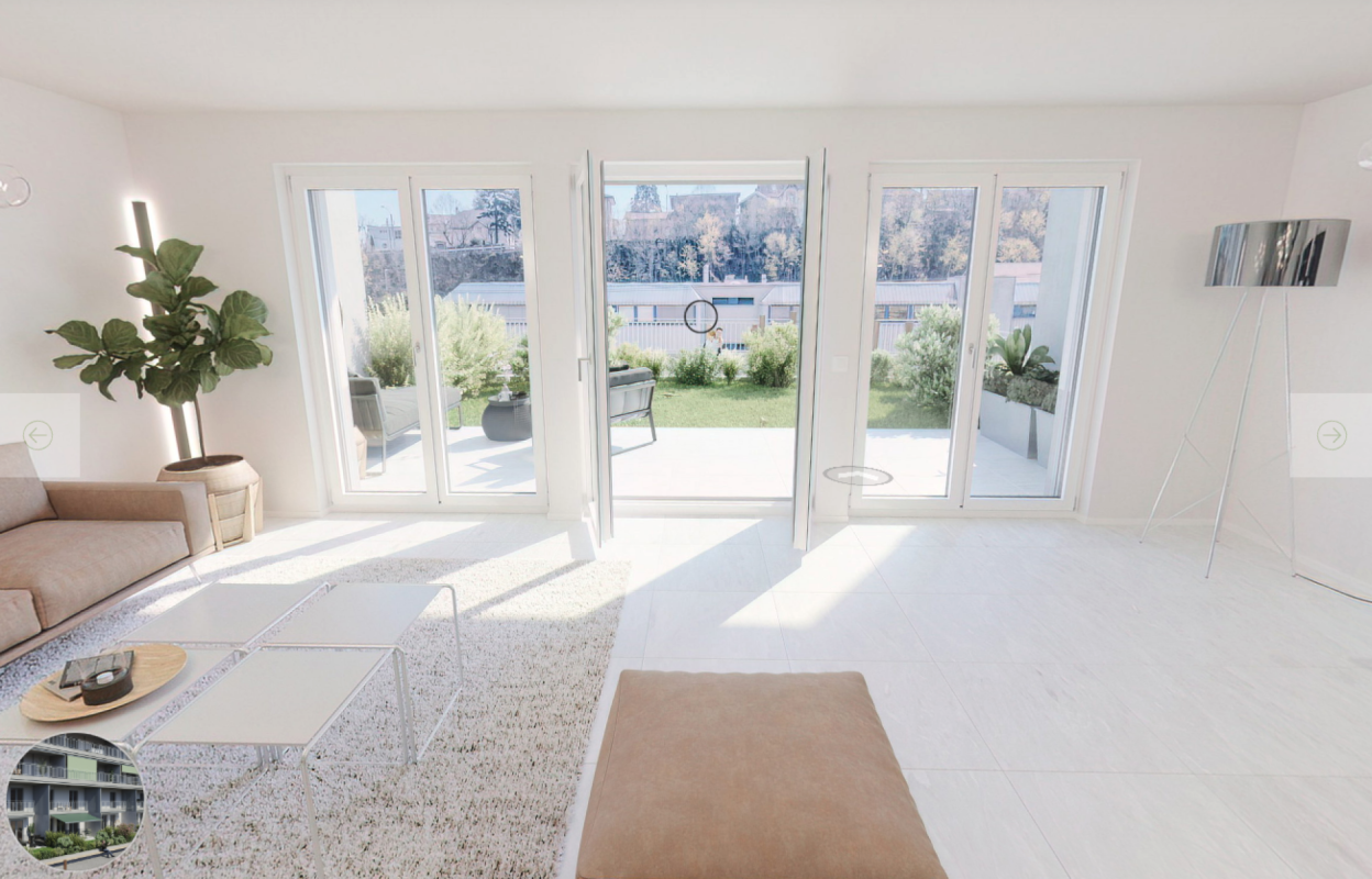 Grand appartement de 5,5 pièces en ville avec jardin et terrasses double