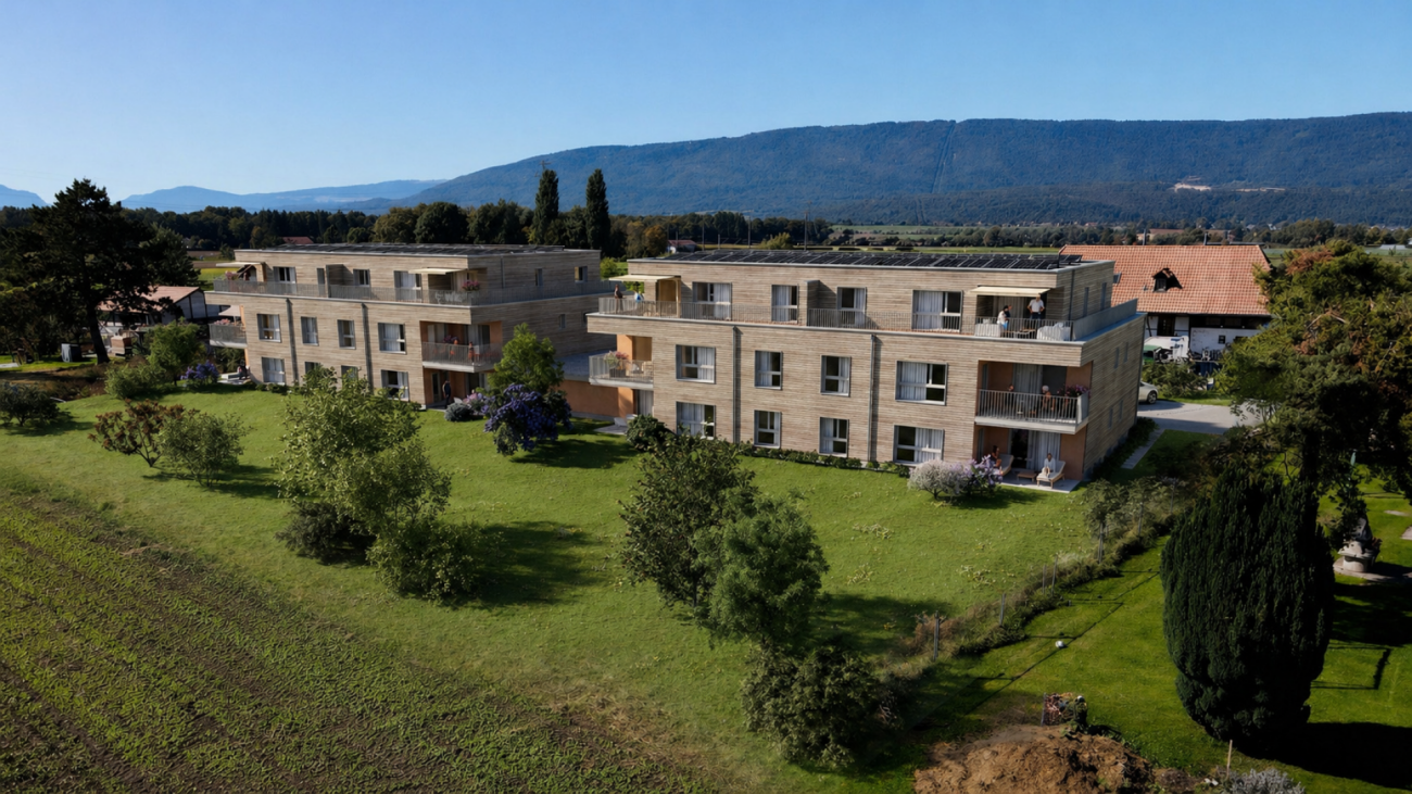 Séjour de 61 m² baigné de lumière, avec jardin privatif - un cadre de vie rare