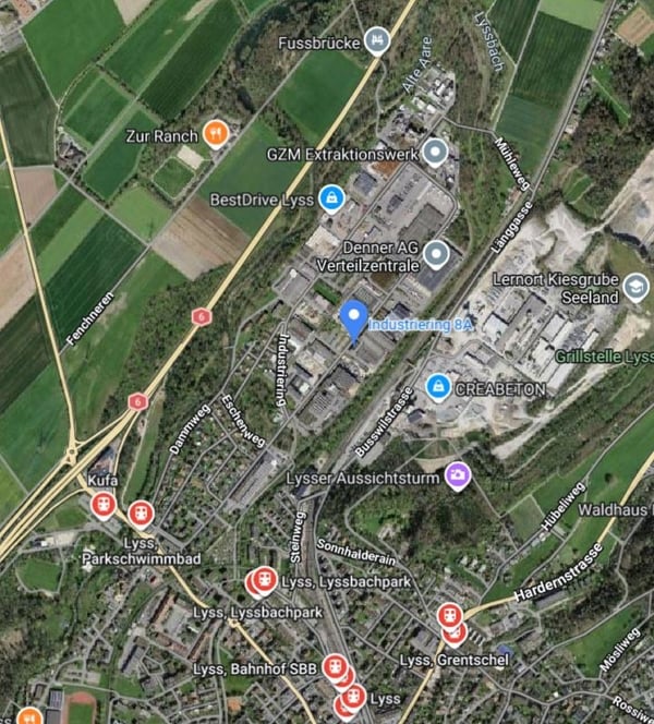 Ihre neue Geschäftsadresse am Industriering in Lyss