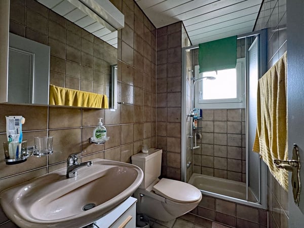 Ruhige Dachwohnung im Dorfkern mit schöner Aussicht 6