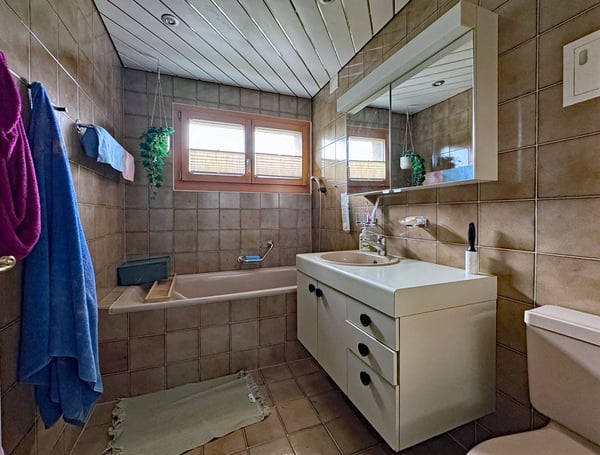 Ruhige Dachwohnung im Dorfkern mit schöner Aussicht 5