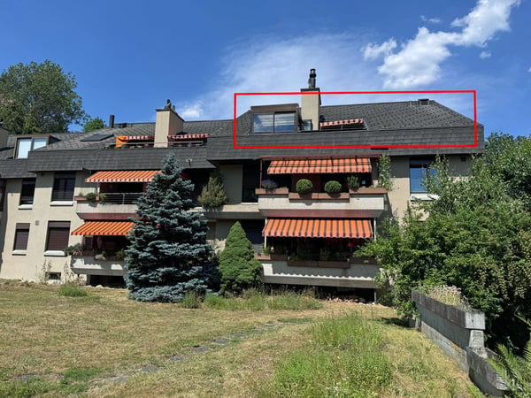Ruhige Dachwohnung im Dorfkern mit schöner Aussicht 14