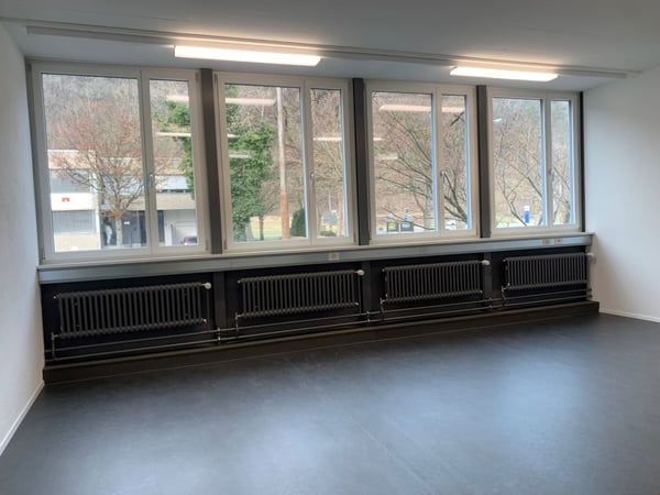 Renovierte Büroräumlichkeiten im Industriequartier 6