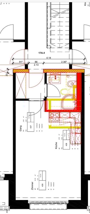 Renovierte 2-Zimmerwohnung mit toller Aussicht 10