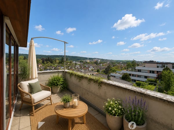 Charmante 4.5-Zimmer-Wohnung mit Balkon und schöner Aussicht in Biel 4