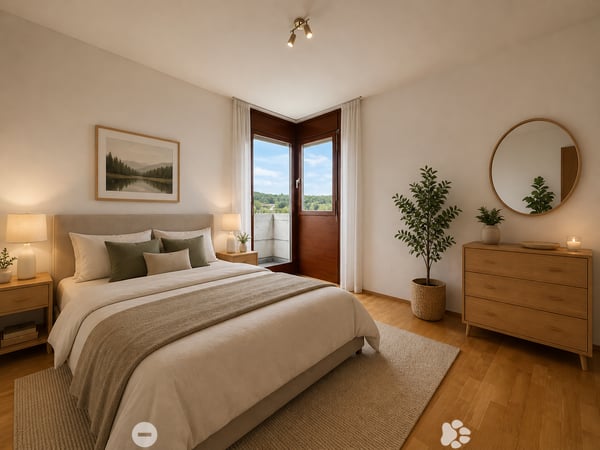 Charmante 4.5-Zimmer-Wohnung mit Balkon und schöner Aussicht in Biel 6