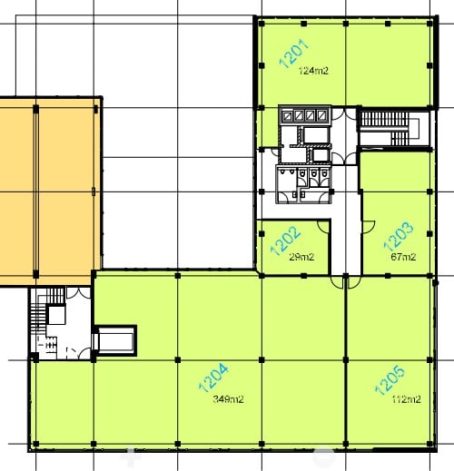 Neue erstelltes Büro-/Gewerberaum 349m2 BGF im 2.OG 6