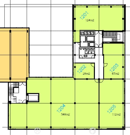Neue erstelltes Büro-/Gewerberaum 349m2 BGF im 2.OG 6