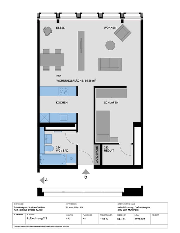 Modernes Loft-Apartment im Herzen von Biel – ab dem 1. Oktober 2026 verfügbar 4