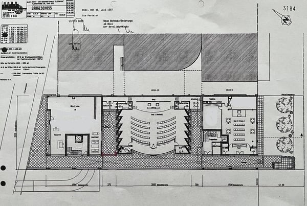Versammlung- oder Hörsaal / Schulungs- oder Büroräumlichkeit an zentraler, ruhiger Lage in Biel 9
