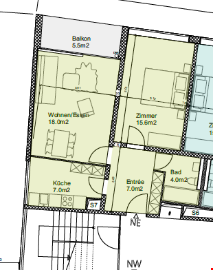 Sanierte 2-Zimmerwohnung direkt am Stadtpark 8