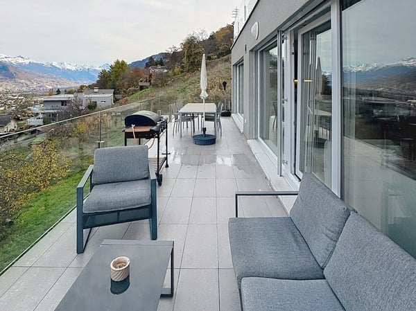 Sion/Salins, charmant appartement de 1.5 pièces de 20m2 avec terrasse et pelouse privative de 64m2 11