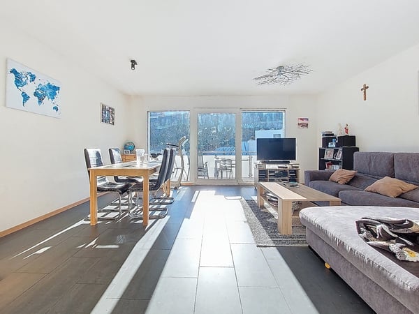 Sion/Pont-de-la-Morge, bel appartement de 1.5 pièces de 120 m2 avec balcon et 2 places de parc 3