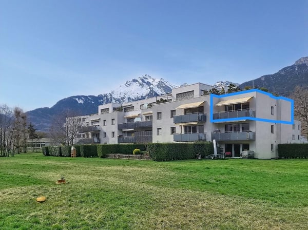 Sion/Pont-de-la-Morge, bel appartement de 4.5 pièces de 104 m2 avec balcon et 2 places de parc 1