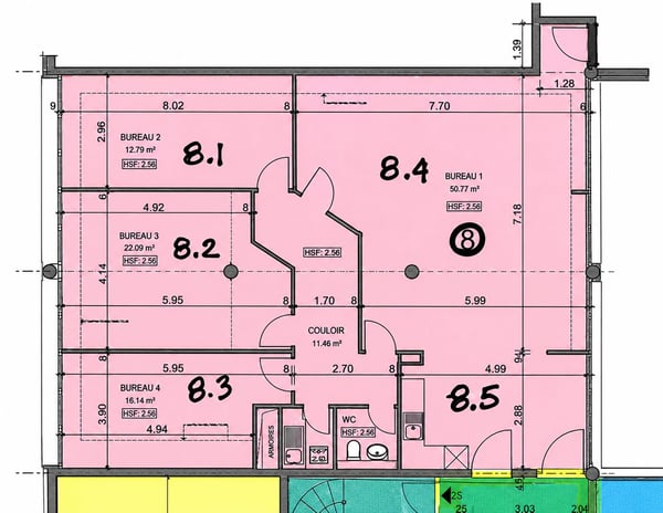 Crissier – Bureau de 180 m² au rez-de-chaussée, proche du centre et des accès autoroutiers 1