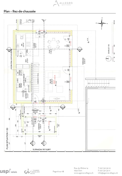 Sensine/Conthey, villa de 4.5 pièces de 151 m2 avec 3 places de parc et de beaux extérieurs aménagés 19