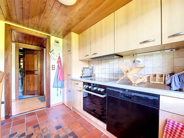 Daillet (Grône), chalet coup de cœur de 99 m² alliant charme et authenticité à 10 minutes de Nax. 7