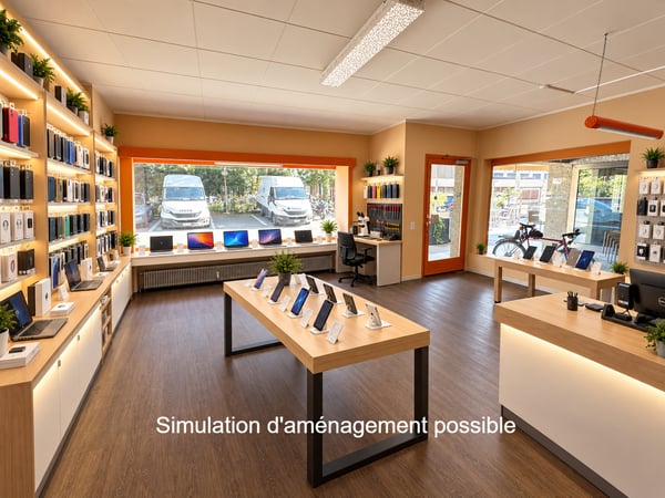 Sierre, local commercial avec sous-sol de 30 m2 aménageable sur demande au cœur de la ville 6