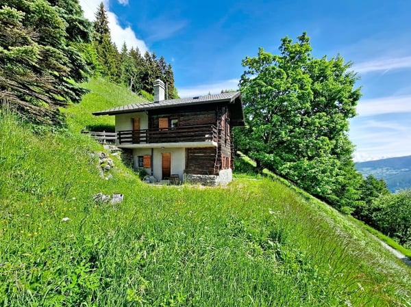 Hérémence, chalet, mayen coup de cœur de 42 m2 aux Collons en pleine nature proche des pistes de ski 13