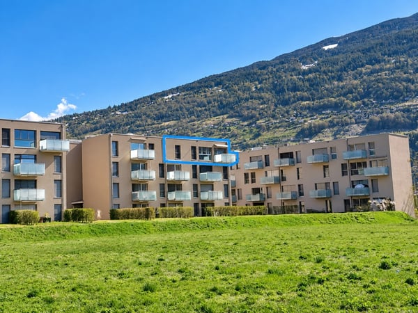 Sion, appartement de 4.5 pièces de 117m2 dans une résidence Minergie avec 2 pl. de parc intérieures 1